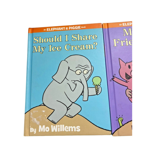 Mo Willems Elephant & Piggie Books Set Lot 3 Hardcover Childrens Book Series - Picture 4 of 5